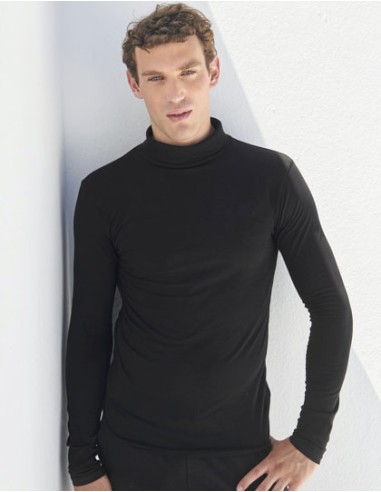SFC-SF125-Mens Feel Good Stretch Roll Neck Top